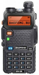 Купить Рация Baofeng UV-5R 8W (3 режима мощности) черный