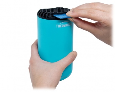 Купить Фумигатор + пластины Thermacell Halo Mini Repeller, Синий
