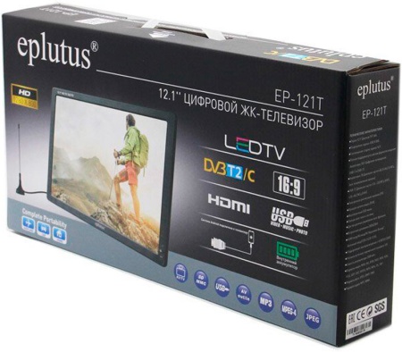 Купить LED телевизор Eplutus 12.1" LED TV EP-121T