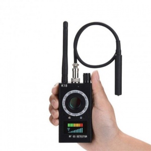 Купить Детектор жучков и скрытых камер Bug Detector Hunter K18