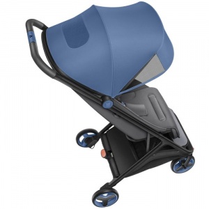 Купить Детская Коляска Xiaomi Mitu (Rice Rabbit) Folding Stroller Blue