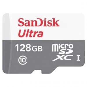 Купить Карта памяти SanDisk Ultra 128Gb microSDXC Class 10 (SDSQUNR-128G-GN6TA)