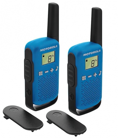 Купить Комплект раций Motorola Talkabout T42 Twin Pack синий/черный