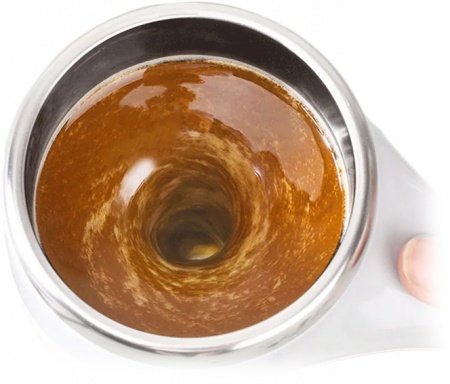 Купить Термокружка Multi-functional Magnetized Strring Cup 380ml Grey White (XD-860)