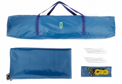 Купить Многофункциональная Автоматическая палатка Xiaomi Early Wind 3 People Blue/Green 235*225*135cm (HW010401)