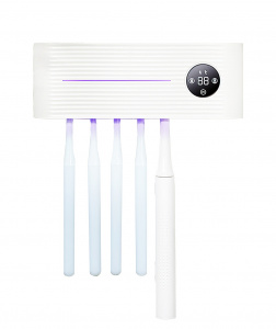 Купить Дезинфицирующий держатель для зубных щеток Xiaomi UV Light Toothbrush Sterilizer Holder White