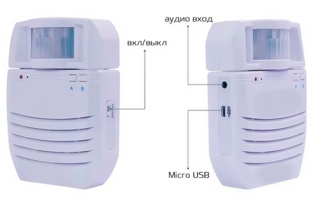 Купить ИК датчик движения со звуковым проигрывателем Waytronic WT-S11