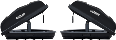Купить Автобокс CARCAM 420Л (CC3019) Чёрный