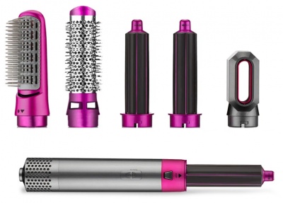 Купить Стайлер для волос Xiaomi SenCiciMen Hot Air Styler Fuchsia (5 насадок)