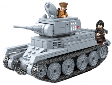 Купить Конструктор Танк Quan Guan BT-7 (462 детали)