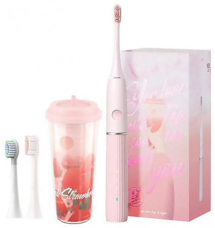 Купить Электрическая зубная щетка Xiaomi Sonic Electric Toothbrush V2 Pink