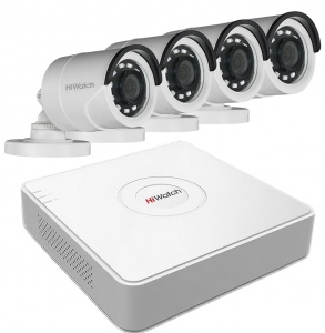 Купить Комплект видеонаблюдения HiWatch KIT 1 C4M2