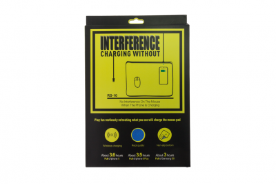 Купить Коврик Wireless Charging Mouse PAD RS-10 синий