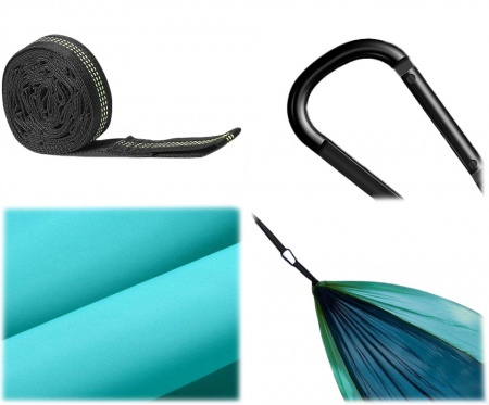 Купить Гамак Xiaomi ZaoFeng Parachute Cloth Light Blue and Blue (HW070102)