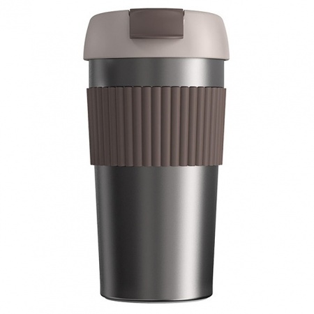 Купить Термокружка Xiaomi Kiss Kiss Fish Rainbow 490ml Brown Silver