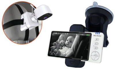 Купить CARCAM Wireless Baby Car Monitor Camera 2000mAh (CCABM950)