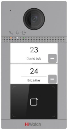 Купить Вызывная панель системы видеодомофонии HiWatch VDP-D4212W(B)