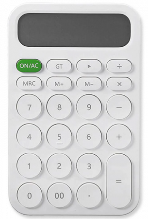 Купить Калькулятор Xiaomi MiiiW Calculator White (MWCL01)