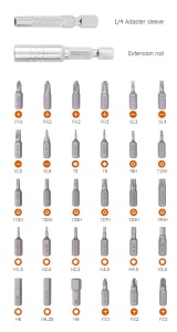 Купить Xiaomi Cordless Electric Screwdriver Set 35in1 (XM882047) Black