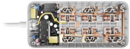 Купить Удлинитель Xiaomi Mi Power Strip Sockets (6 розеток+ 3 USB порта)