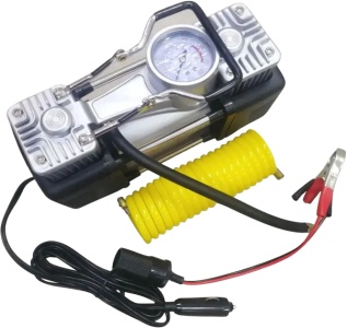 Car Air Сompressor Kit 2 in 1 Yellow