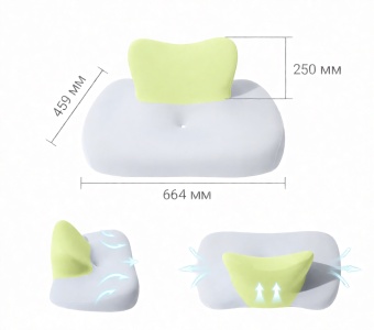 Купить SenCiciMen Orthopedic Pillow BC092 Yellow