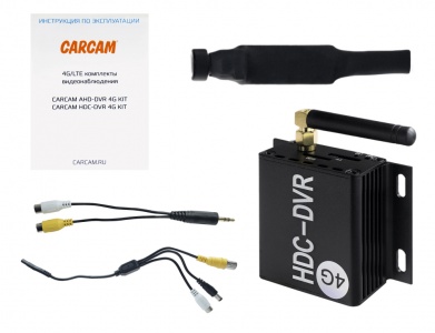 Купить Комплект видеонаблюдения 4G/LTE CARCAM HDC-DVR 4G KIT 5