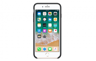 Купить Чехол для iPhone 8 plus Silicon Case чёрный