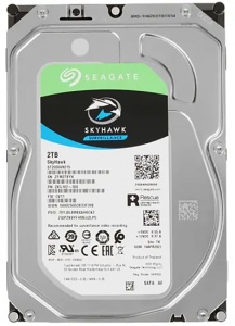 Купить Жесткий диск Seagate Skyhawk ST2000VX015, 2ТБ, HDD, SATA III, 3.5"