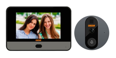 Купить CARCAM WiFi Tuya Smart Peephole Camera Doorbell DDV-S1
