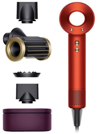 Купить Фен Supersonic Airwrap Complete Long (HS05) with a Travel Bag Topaz Orange