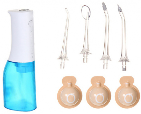 Купить Ирригатор Xiaomi W3 Pro Blue (4 насадки)