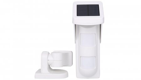 Купить Уличный беспроводной датчик движения с солнечной батареей CARCAM PIR-100D