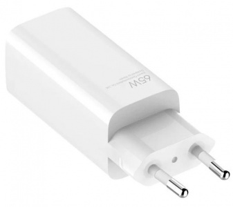 Купить Сетевое зарядное устройство Xiaomi 65W GaN Charger (Type-A + Type-C) (BHR5515GL)