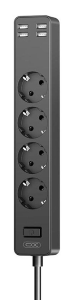 Купить Сетевой удлинитель XO Multifunctional Power Socket 4USB+4AC 2500W (XO-WL10)
