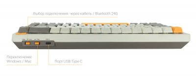 Купить Xiaomi MIIIW ART Series Mechanical Keyboard (MWMKB01) Autumn Sun