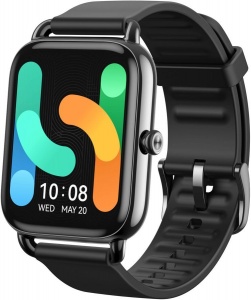 Xiaomi Haylou RS4 Plus Black Silicon Strap (LS11)