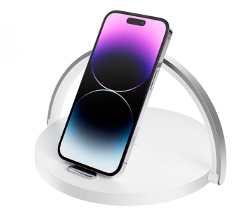 Купить Зарядное устройство 3 в 1 XO Wireless Charger Desktop Ambient Lamp 15W (XO-WX030)