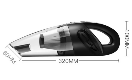 CARCAM Wireless Vehicle Vacuum Cleaner AX-6612