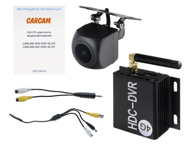 Купить Комплект видеонаблюдения 4G/LTE CARCAM HDC-DVR 4G KIT 14
