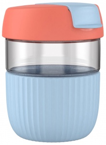 Купить Стакан-непроливайка Xiaomi Kiss Kiss Fish Rainbow Cup Coral Sea (G-U35C)