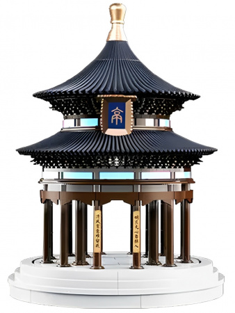 Купить Конструктор Xiaomi ONEBOT Thousand Year Old Tenon Building Blocks Double Eaves Pavilion (QNSTX65AIQI) (QNSTX65AIQI)