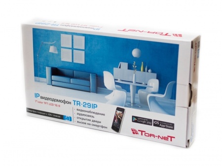 Купить Видеодомофон Tornet TR-29 IP B