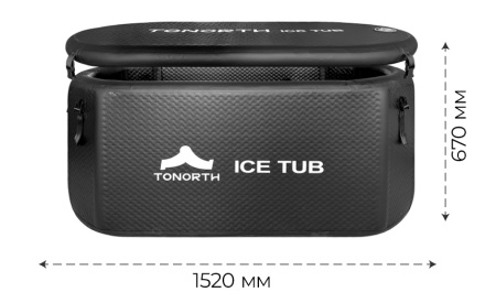 Купить Надувная ледяная ванна Tonorth Inflatable Ice Tub 152x76x67cm 522L (TS-HCP04) Black