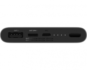 Купить Аккумулятор Xiaomi Mi Power Bank 3 10000 mAh Black (PLM12ZM)