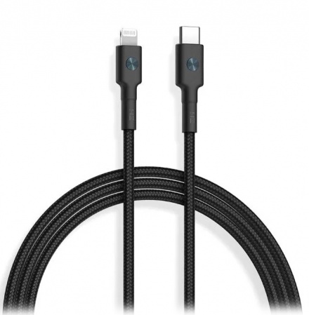 Купить Кабель Type-C/Lightning ZMI MFi 100cm Черный (AL873K)