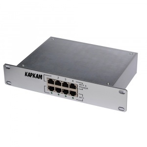 Купить IE-2448-4 КАРКАМ 24Вт IEEE802.3AF/802.3AT PoE инжектор