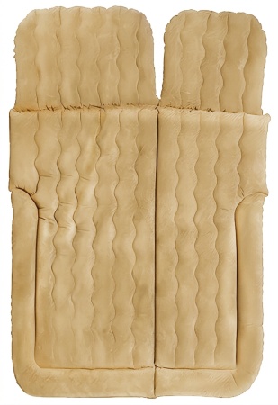Купить CARCAM Inflatable Auto Airbed, Two Pillows, Auto Air Pump, Repair Kit, 175x155 cm. (CCMTE134) Brown