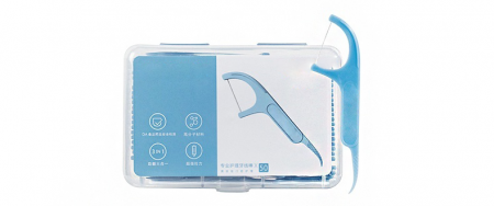 Купить Зубная нить Xiaomi (Mi) Dental Floss Pick 50шт (D1-CN1)