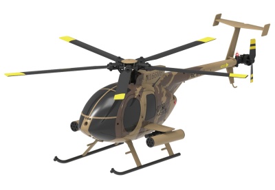 RC ERA C189 MD500 Gyro Stabilized Helicopter Military camouflage 